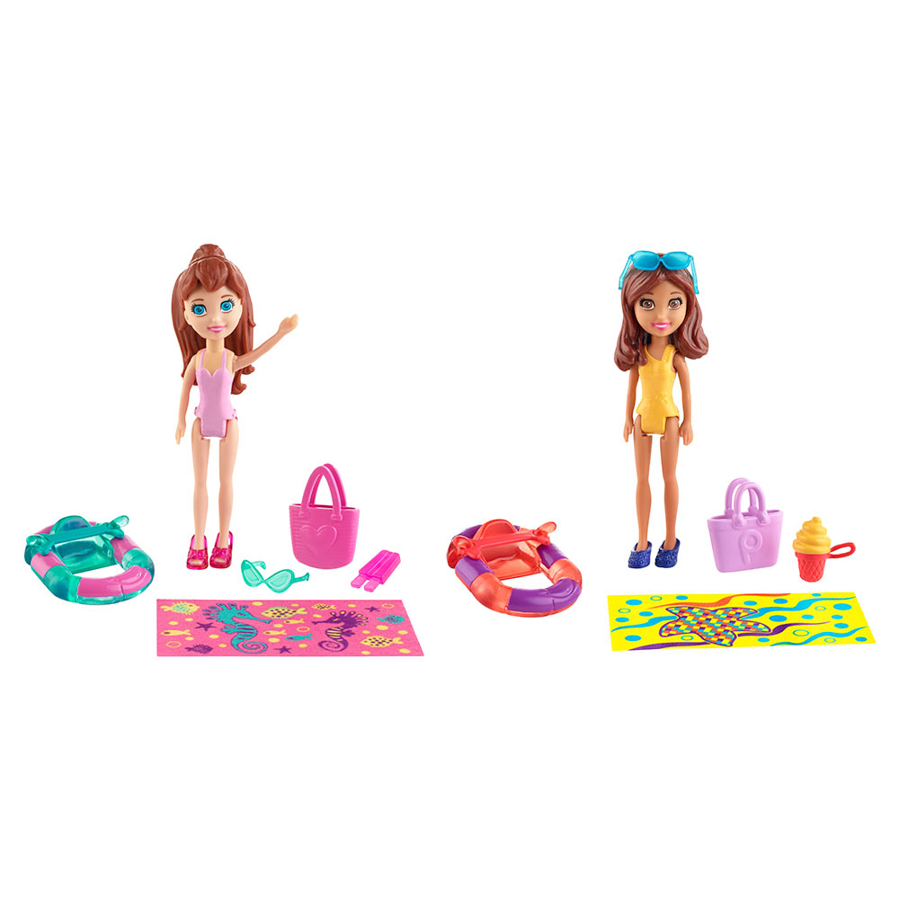 Polly pocket! surtido muÑecas juegos acuÁticos