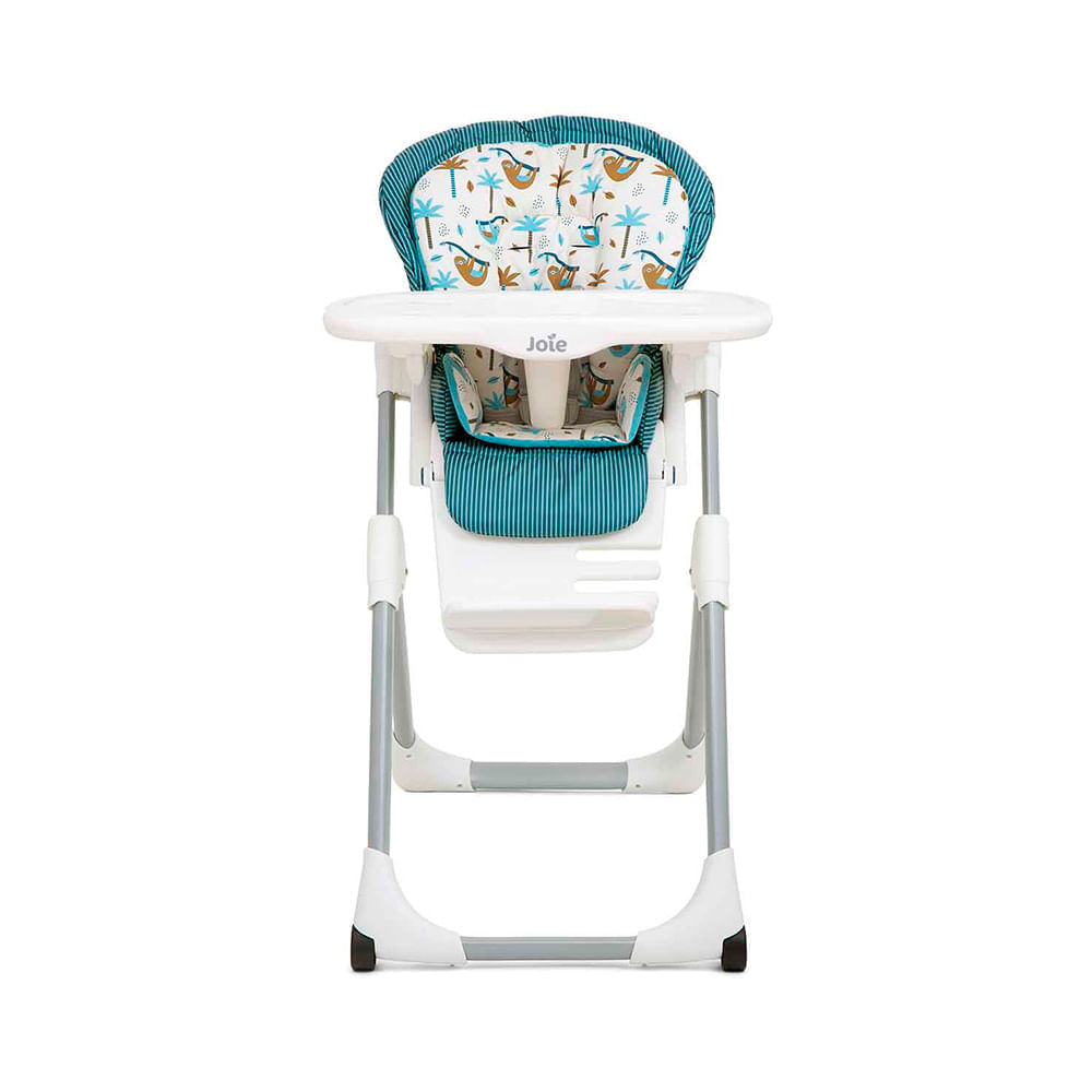 Silla comedor 2 en 1 joie con 7p de altura azul