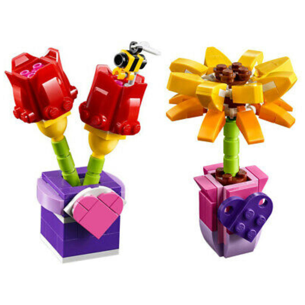 Lego bolsa tulipanes