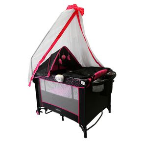 Corral Cuna Bebé Mecedora Buenos Aires Rosa Priori