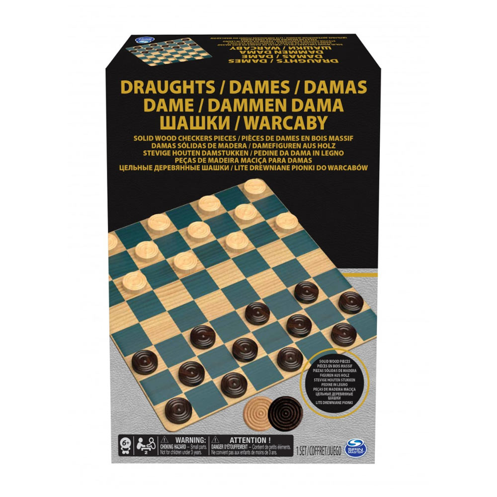 Juego de mesa Damas de Madera