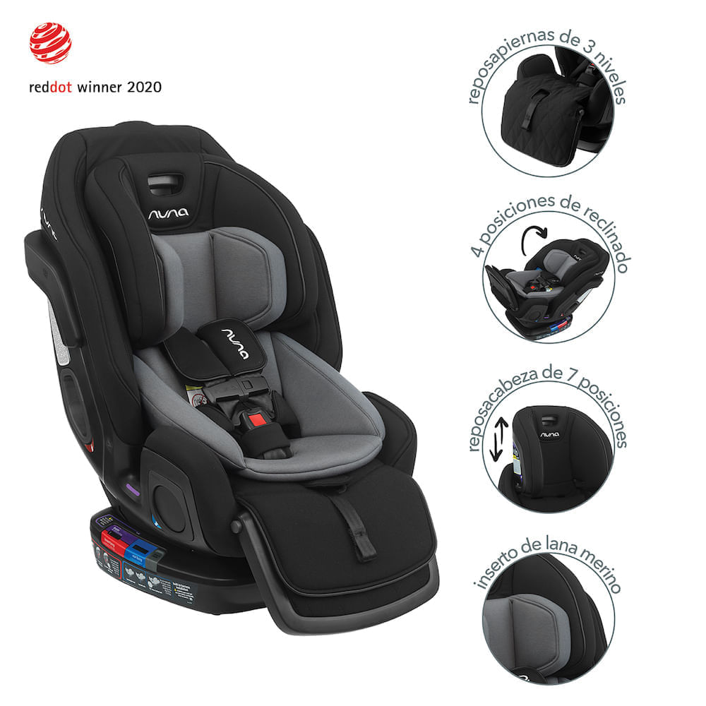 Silla de Carro Para Bebé Exec Caviar Nuna