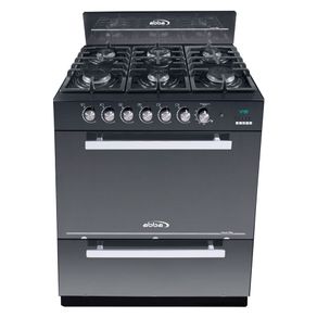 Estufa Abba de Piso con Horno Master Chef Gas Natural Vidrio Rg 803-4N Gt