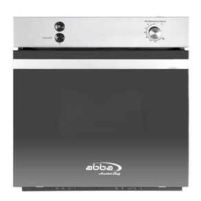 Horno Abba de empotrar gas natural Acero Inox y Vidrio N HGE 20 V GTLN