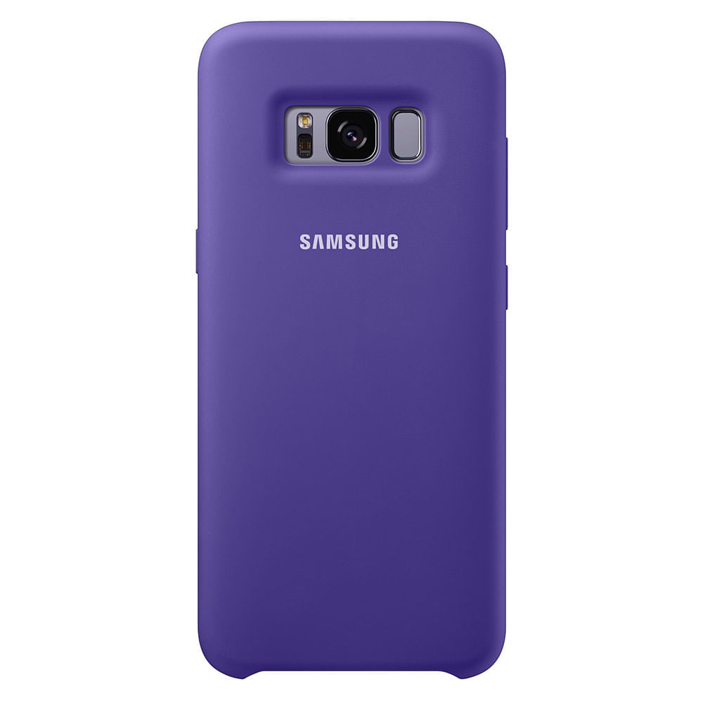 Estuche Samsung S8+ Silicone Cover Violeta