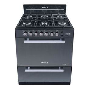 Estufa Abba de Piso con Horno Master Chef Gas Natural Vidrio N Rg 803-3N Gt