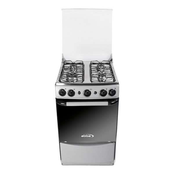 Estufa Abba de Piso con Horno Gas Natural Gris Ab 201-6N G Gt