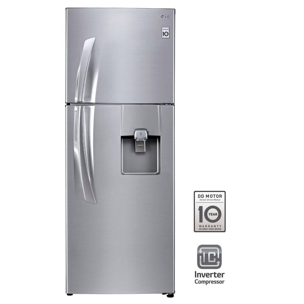 Nevera LG 394 Lts Con dispensador GT40WGP