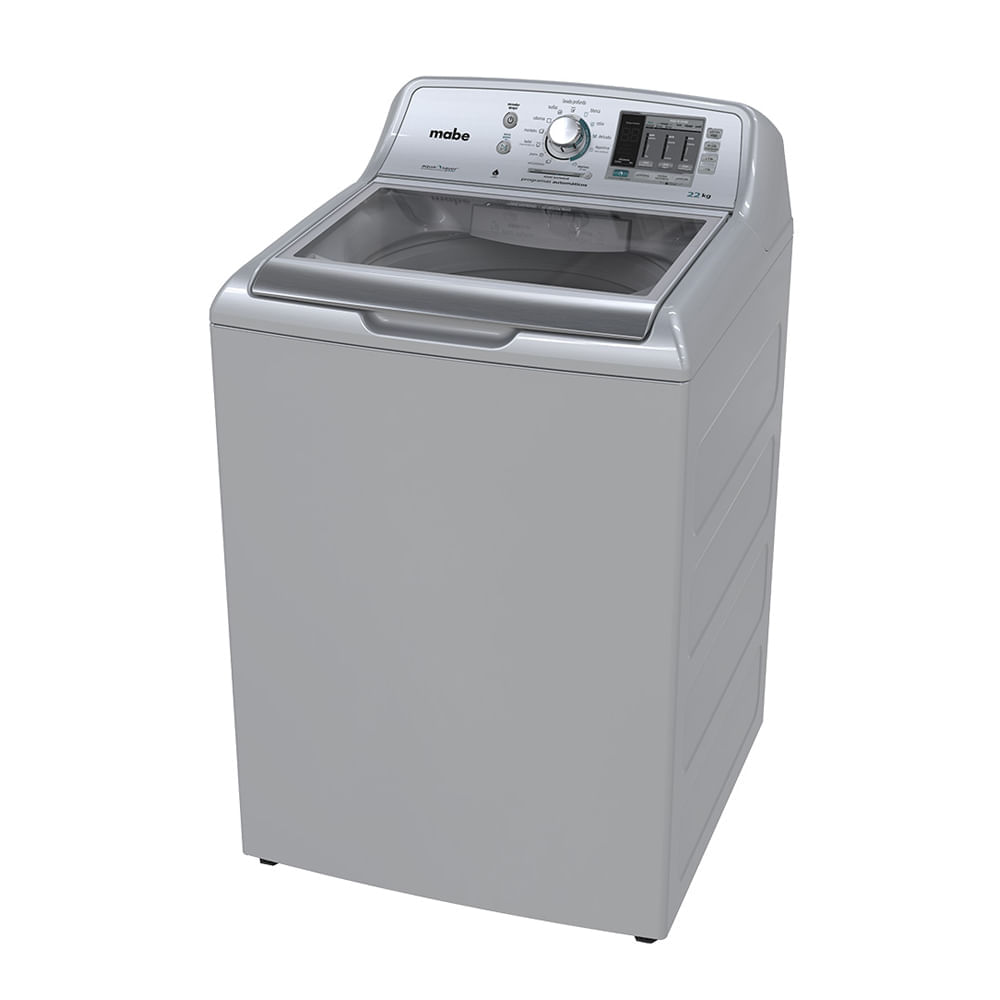 Lavadora Mabe 22Kg/48Lb Lmc72201Wgab0 Gris Aquasav