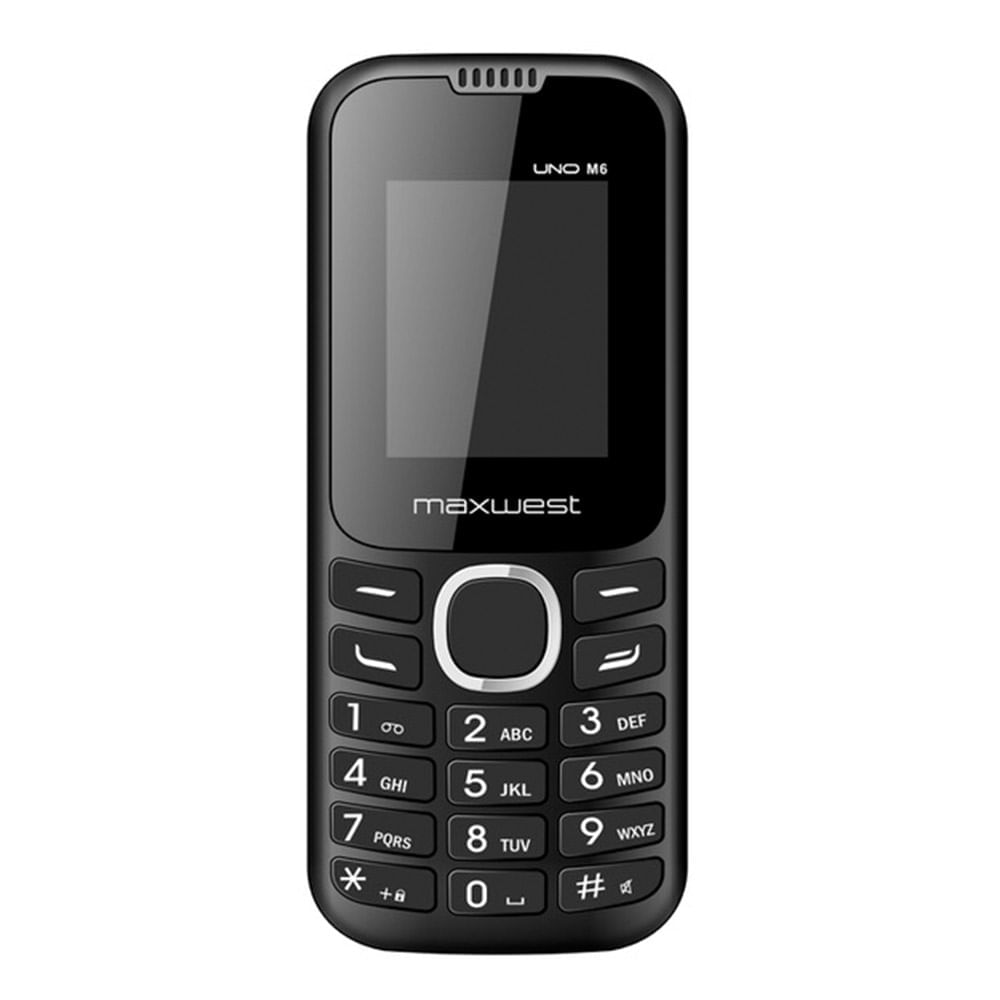 Celular Maxwest 1.8" Uno M6 Dual Sim 32Mb Ram