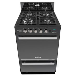 Estufa Abba de Piso con Horno Master Chef Gas Natural Vidrio Ag 202-6N Gt Tc