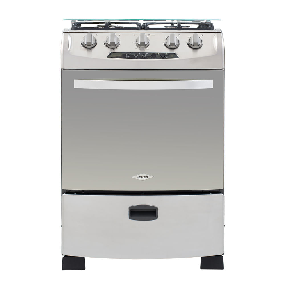 Estufa Haceb Oregano 60 Ultra Gas Natural Inoxidable