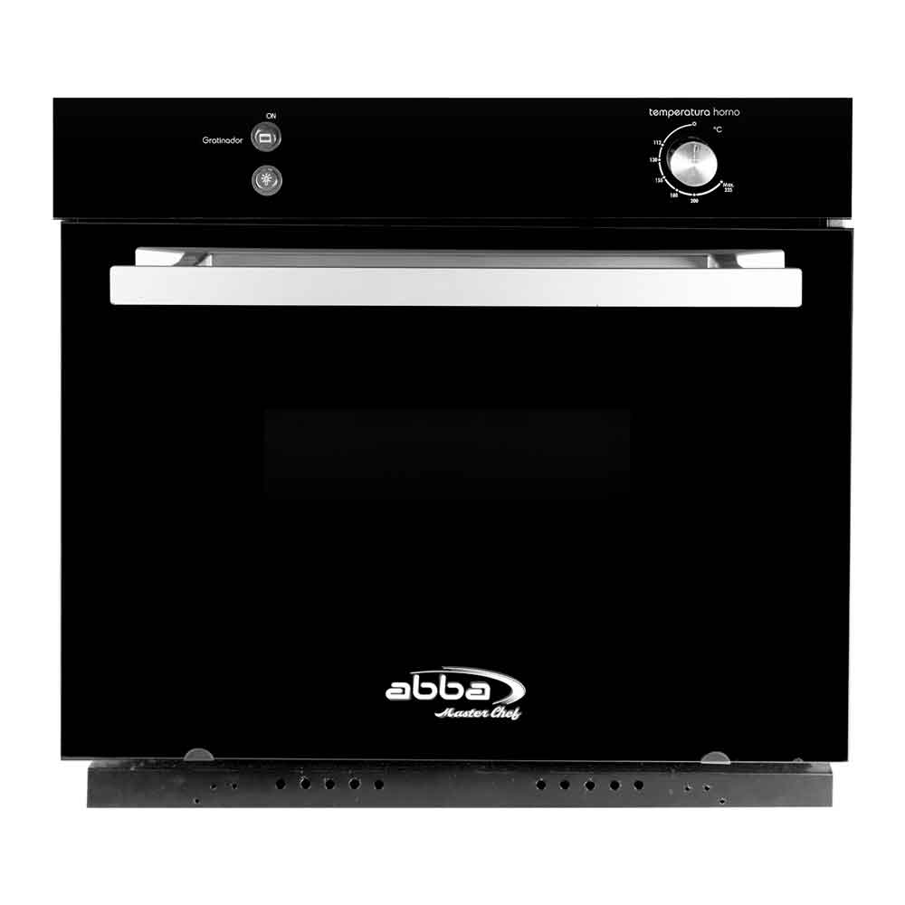 Horno de empotrar Abba Master Chef HGE 24 VE GTLN termostato, gratinador, gas natural
