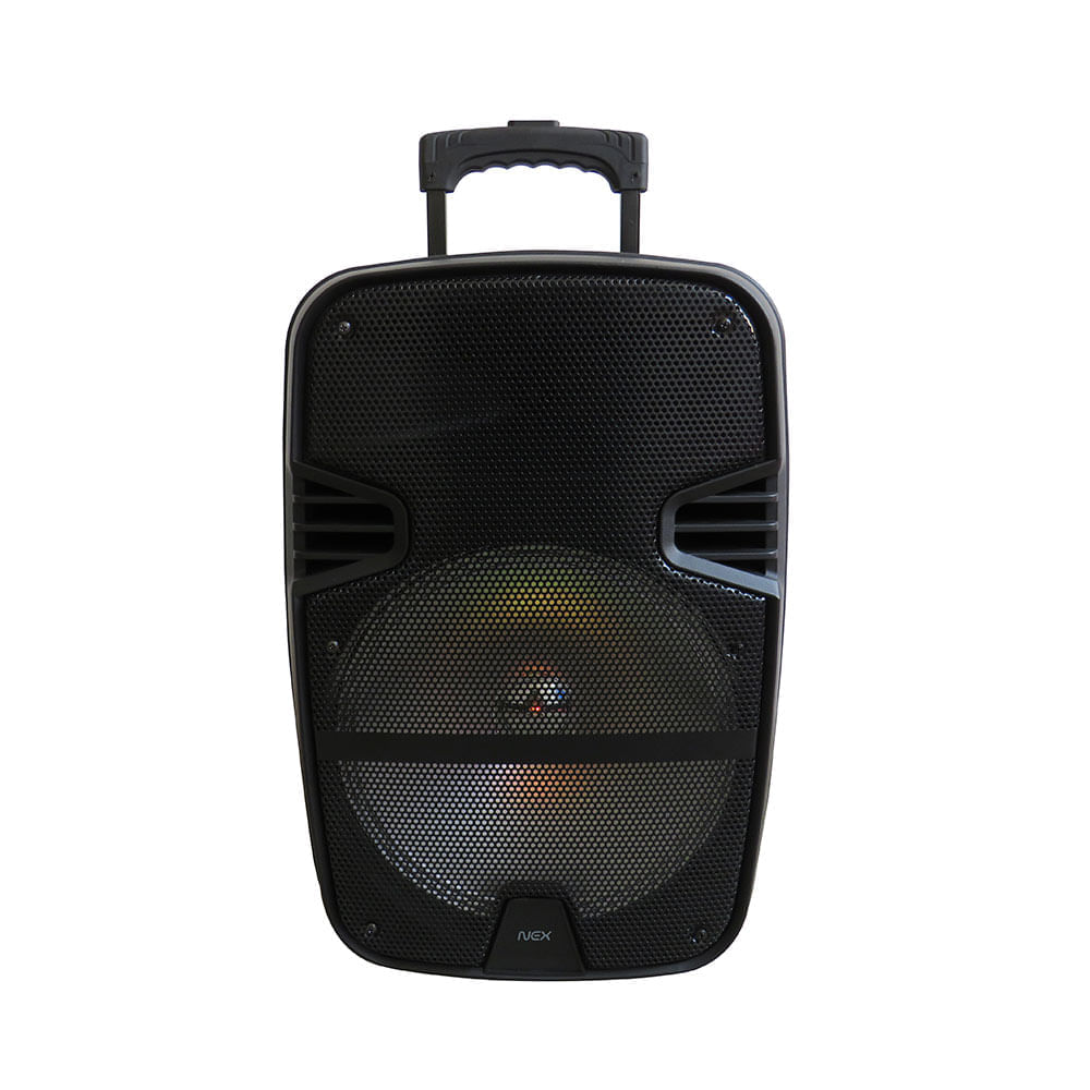 Parlante Karaoke Nex KSP814712 C/Mic 12" Negro