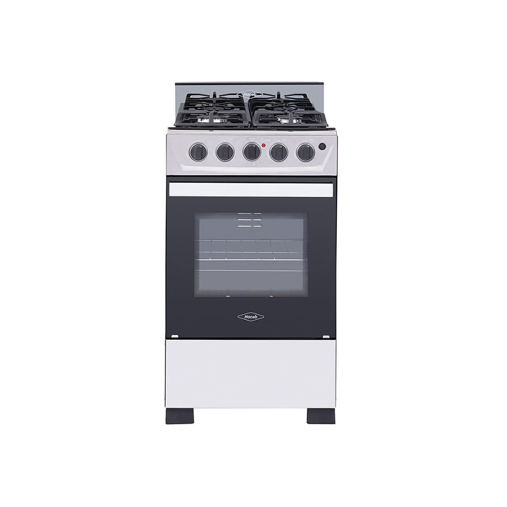 Estufa Haceb Romero Cristal 50 Gn Gas Natural Inox