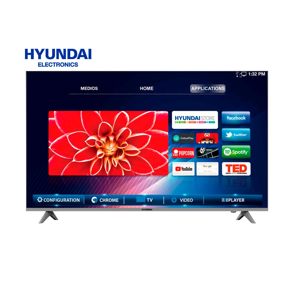 Televisor Hyundai 50" Smart Full HD HYLED5016INTM