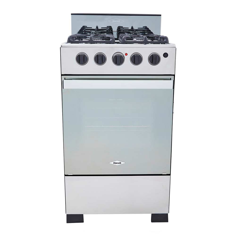 Estufa Haceb Romero Ultra 50-Vf Gn Gas Natural Inox