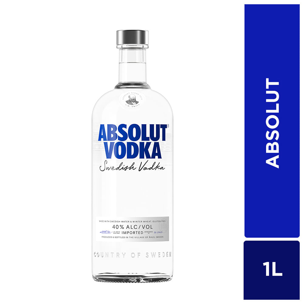 Absolut vodka x1000ml