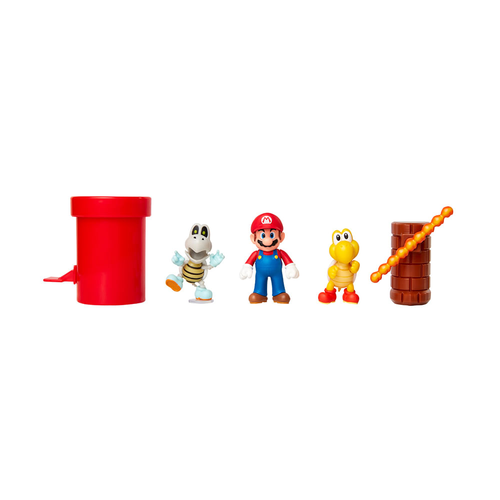 Set de Super Mario Diorama Mazmorra Nintendo