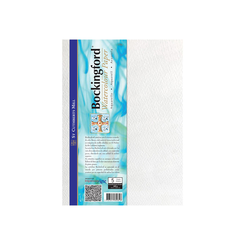 Block acuarela 1/8 x 5 und Impresionarte