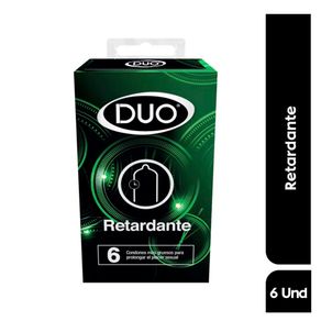 Condones Duo retardante x 6 und