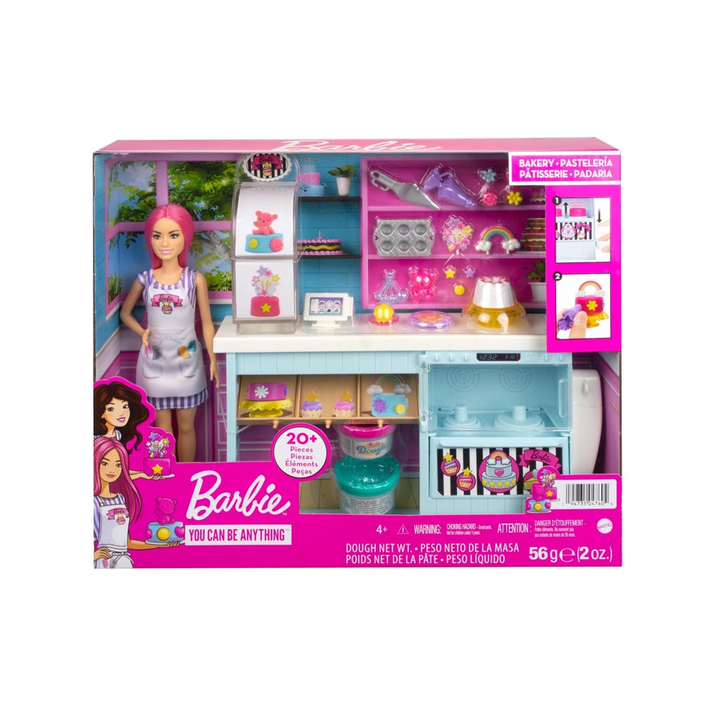 Muñeca Barbie Careers Set de repostería para decorar