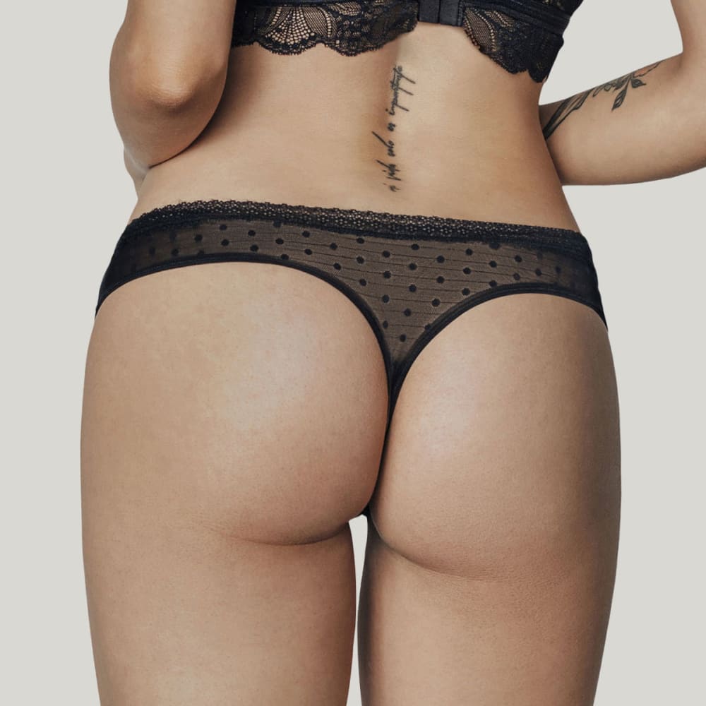 Panty tipo Tanga Brasilera en Encaje