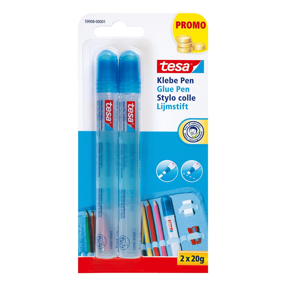 Lápiz adhesivo Blister x2und x20g c-u