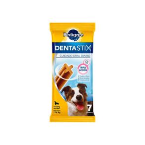Snack Pedigree perro adulto barra dentastixcuidado oral x7und x179.9gr