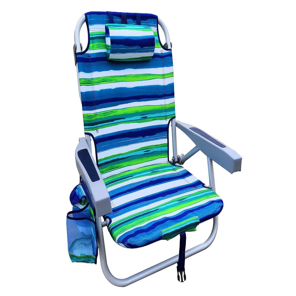 Silla Playa Alu 5Pos Bacan Diseño Lineas M+Design
