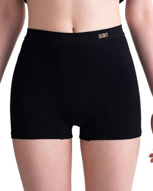 Boxer simone para mujer negro 1S6482