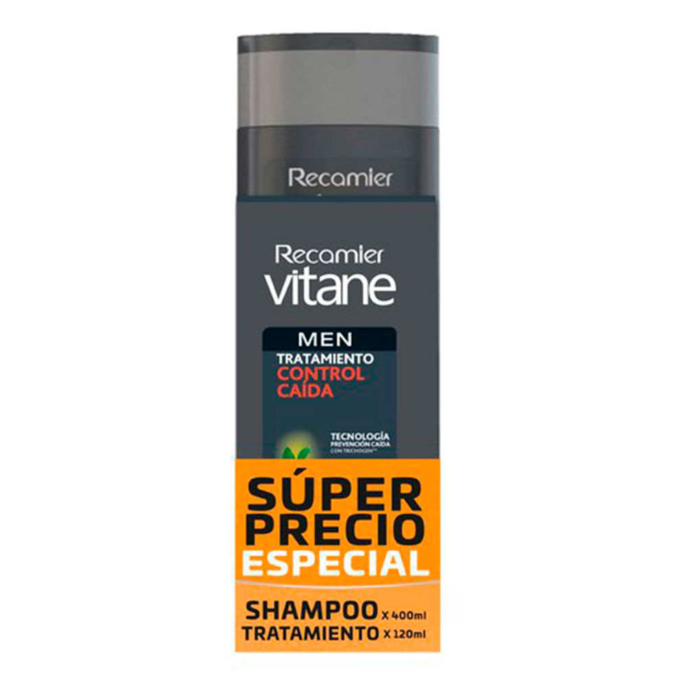 Shampoo vitane anticaida x400ml+tto x120ml