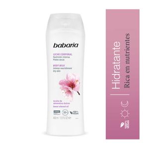 Leche corporal Babaria nutrición intensa x400ml