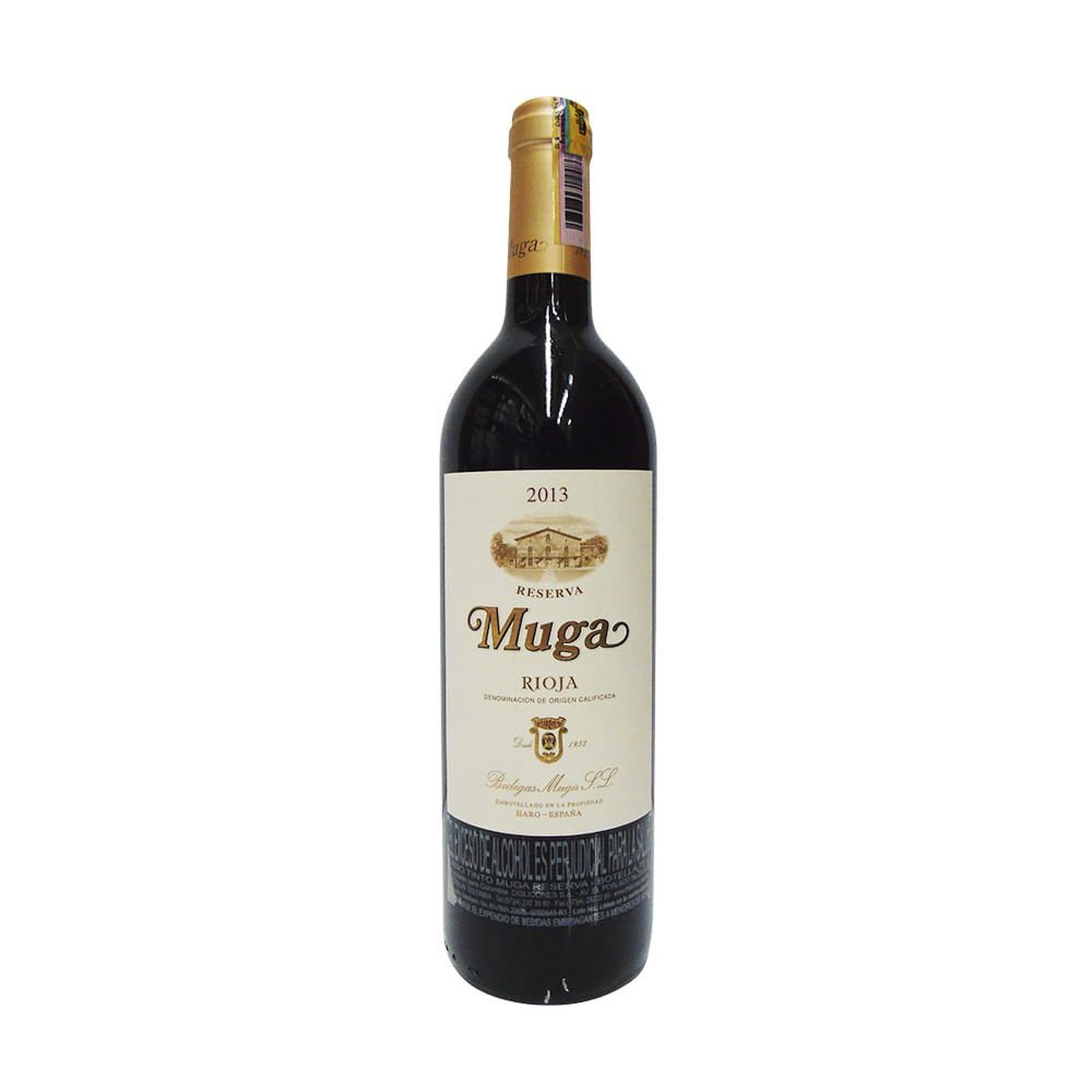 Vino tinto muga reserva rioja d.o.c. x 750 ml
