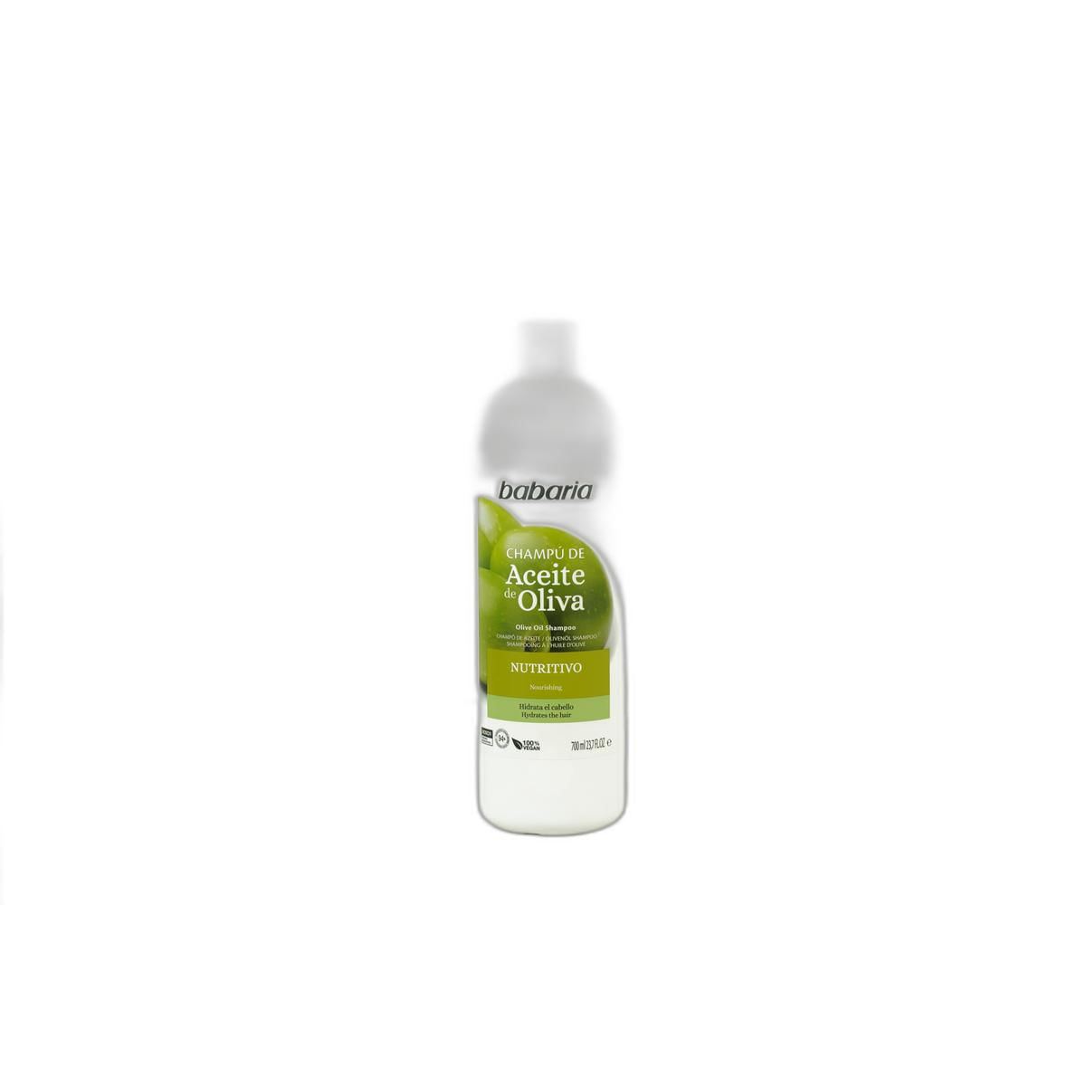 Shampoo Babaria nutritivo aceite oliva x700ml