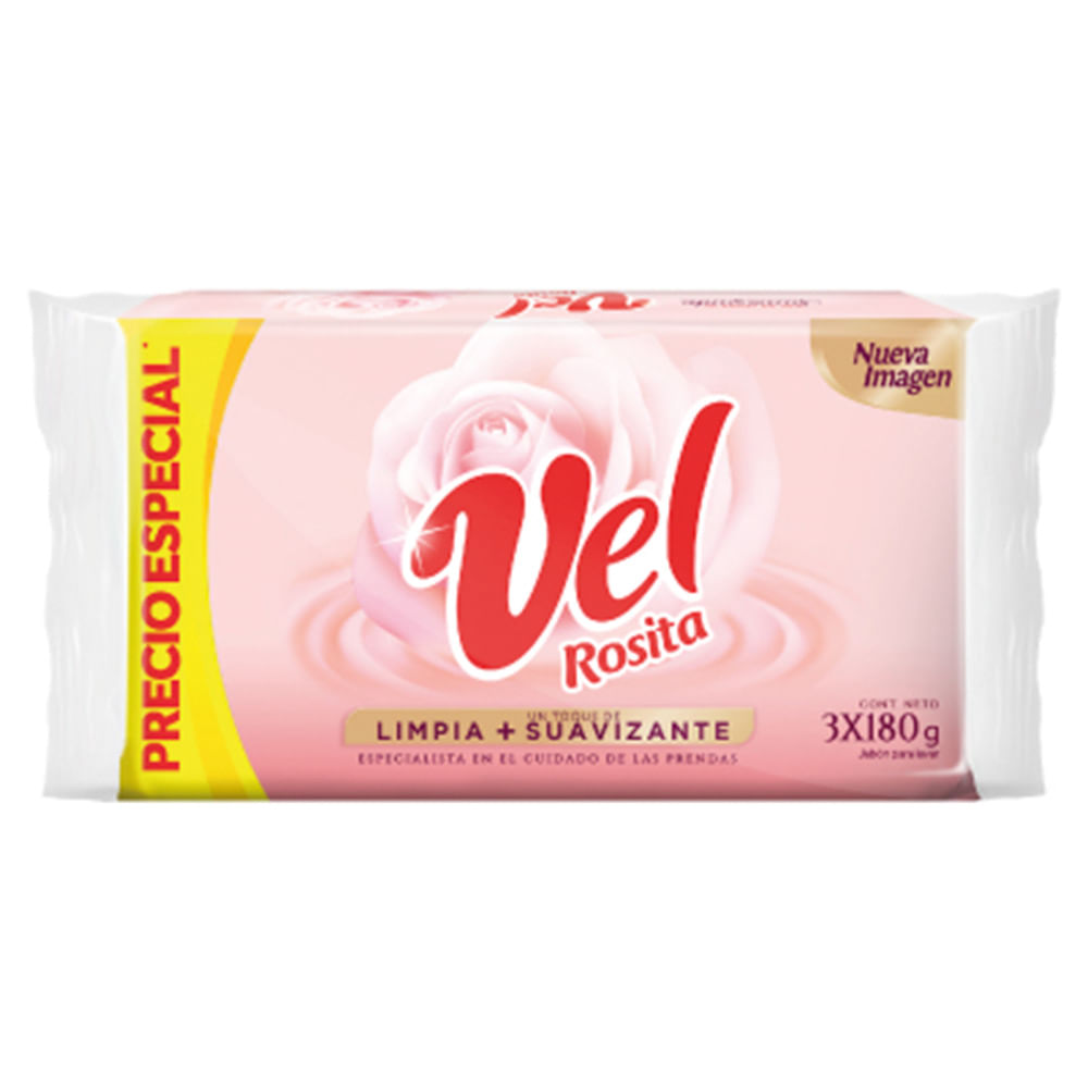 Jabón de Ropa Velrosita 3x 180grs