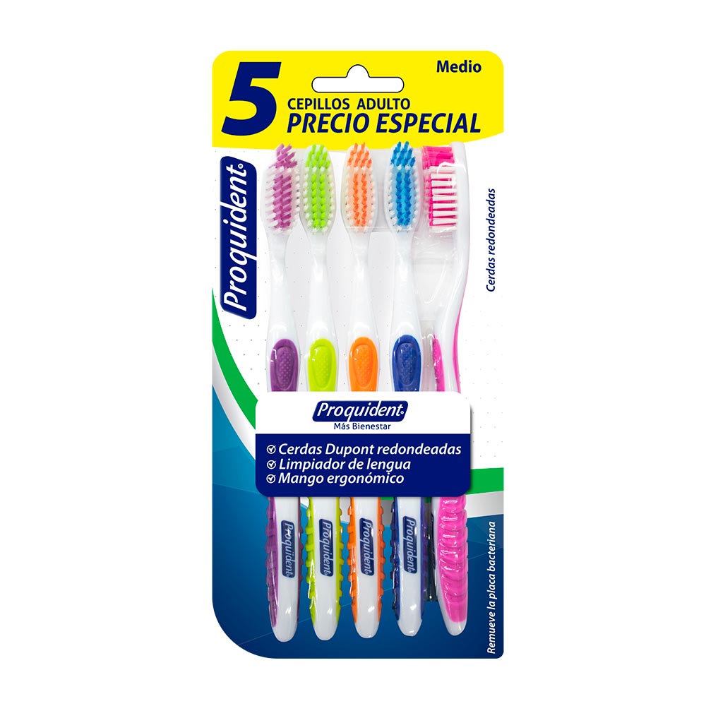 Cepillo dental Proquident Adulto Blister x5unds