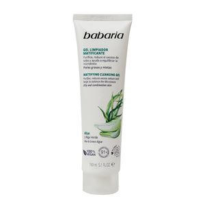 Gel limpiador Babaria Matificante Aloe x150ml