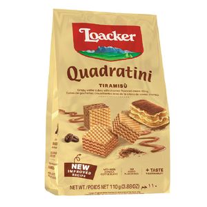Galleta Loacker Quadratini tiramisu x 110 g