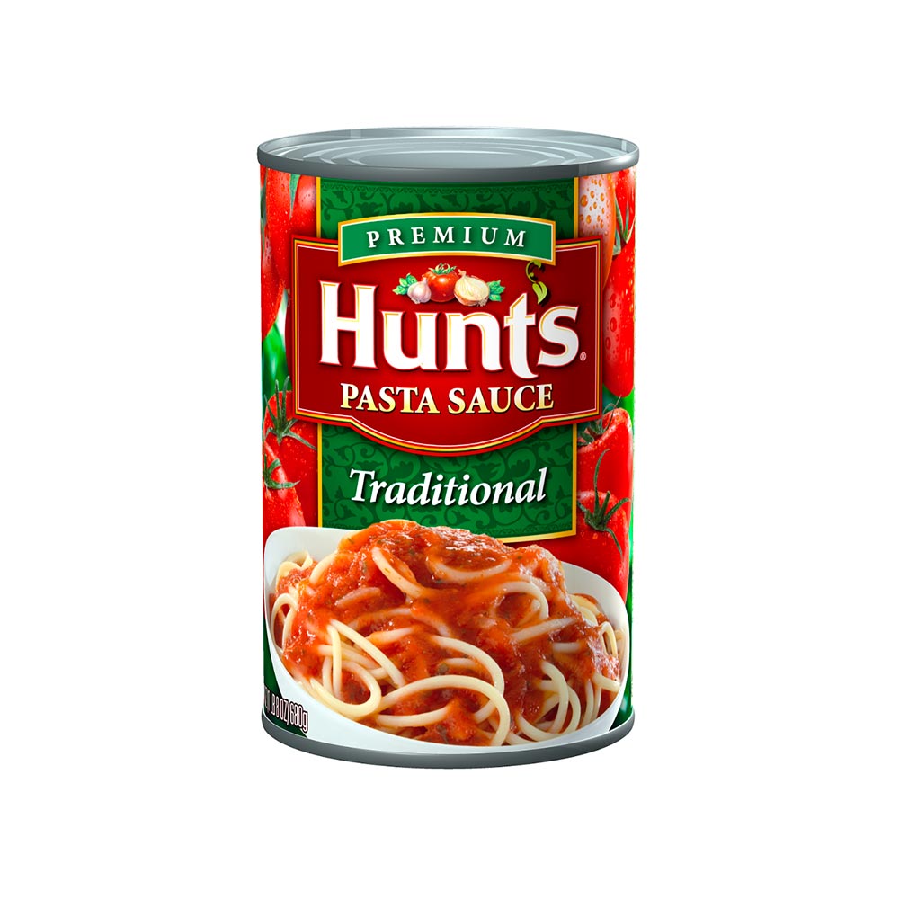 Salsa par pasta Hunts tradicional x 680g