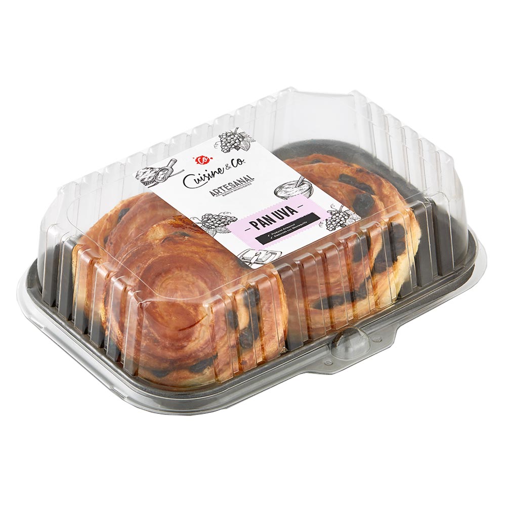 Paquete Pan de uva x4 unds