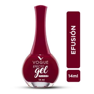 Esmalte Vogue efecto gel tono efusion x14ml