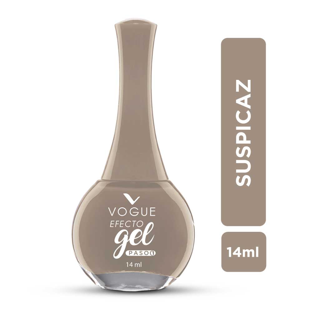 Esmalte Vogue efecto gel suspicaz x14ml