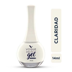 Esmalte Vogue efecto gel claridad x14ml