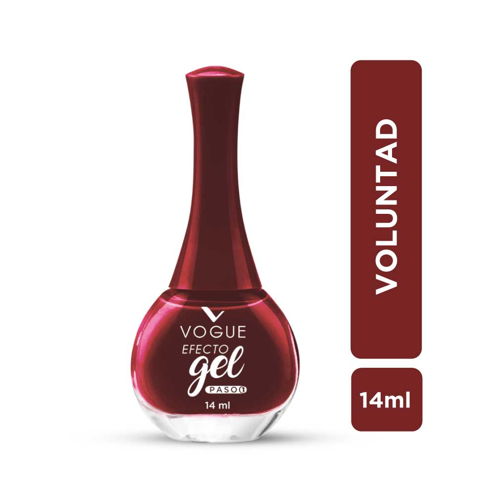 Esmalte Efecto Gel Vogue Voluntad 14ml