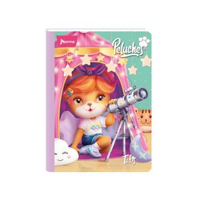 Cuaderno Cosido Peluches Mediano 50 Hojas 1 Materia Surtido
