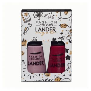 Kit Fasion Colors Lander Regalo x2und