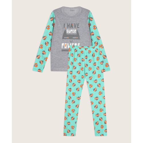 Pijama Camiseta Mangas Estampadas Y Screen, Pantalon Bota Recta Estampado  Infantil Niño 66040055 Talla 6