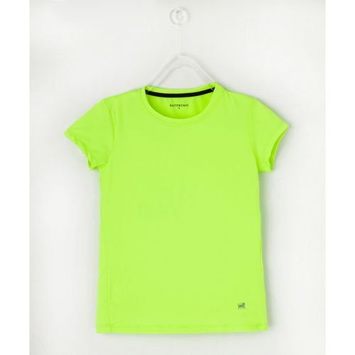Camiseta Deportiva Niña M/C Cuello Redondo Con Bies En Contraste.  Infantil Niña 86090238 Talla 8