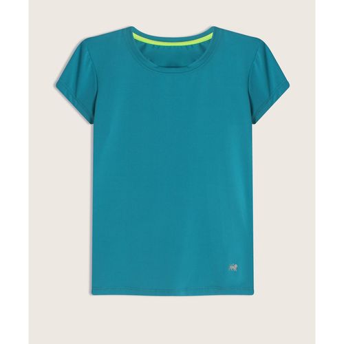 Camiseta Deportiva Niña M/C Cuello Redondo Con Bies En Contraste.  Infantil Niña 86090238